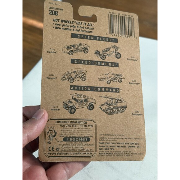 Hot Wheels 1991 - COLLECTOR no. 208 - Audi Avus Quattro - Picture 3 of 3